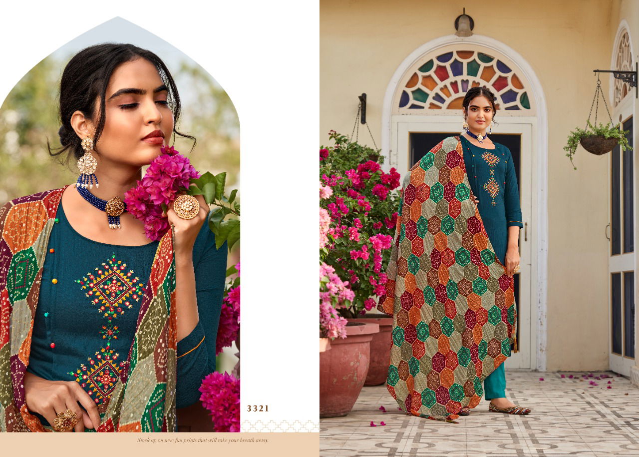 Rangoon Ramjat Viscose Printed Designer Fancy Wear Ready Made Collection